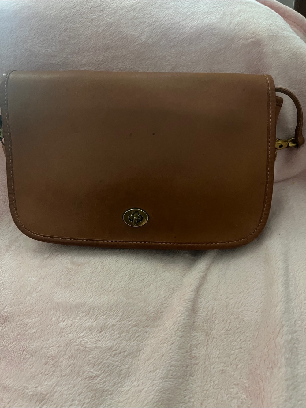 Vintage Coach Convertible Clutch made in New York City NYC